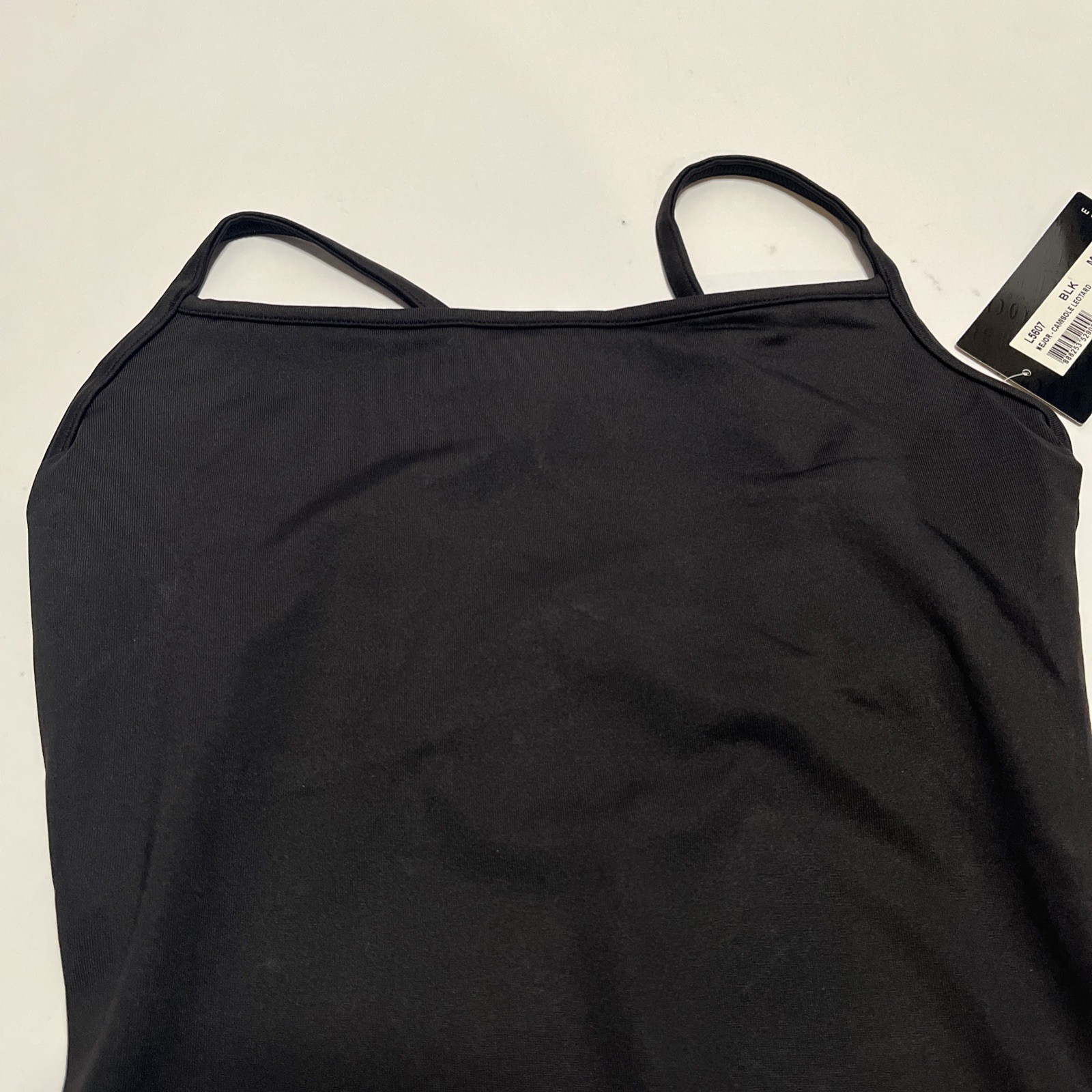 NWT Bloch Dance Womens Nejor Microlux Camisole Ballet Leotard Black L5607 Medium