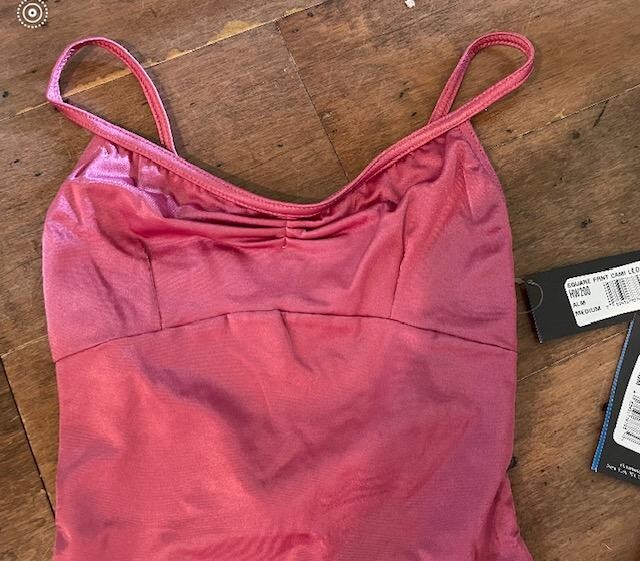 NWT Capezio Harmonie #HW200 Mauve Ballet Dance Camisole Leotards Adult M & Lg