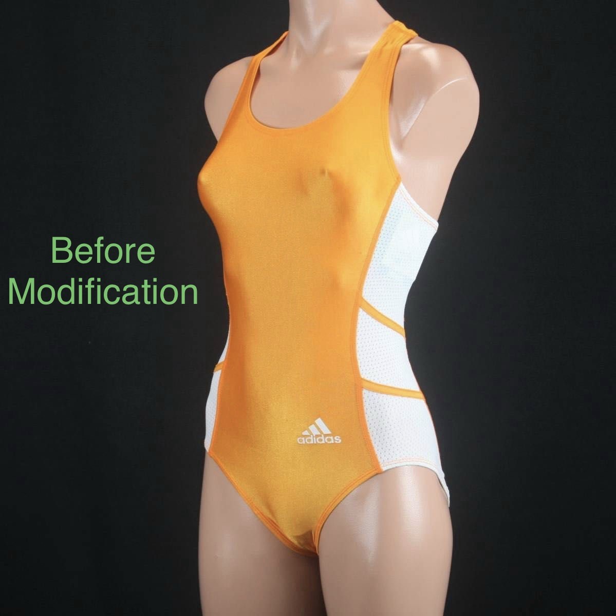 Modified Men’s Vintage Y2K Adidas Speedsuit Thong Leotard Bodysuit Size Large