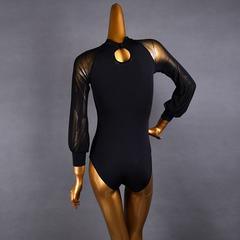 Latin Tango Modern Dance Rhythm Ballroom Dance Top Bodysuits Leotards Dancewear