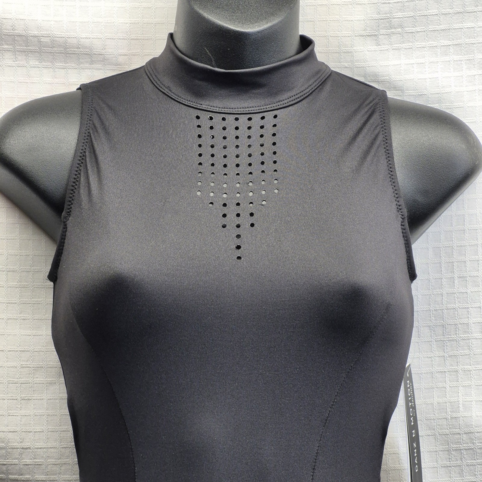 Womens Leotard New Adult Size P Dance Ballet Gymnastics Jazz Black Danshuz