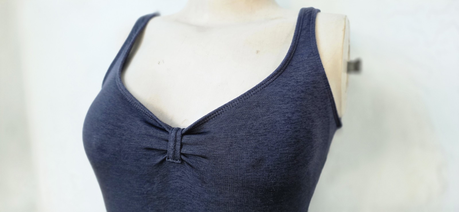 VTG 80s Danskin Spandex Grey Dance Aerobics Leotard Large MADE IN USA
