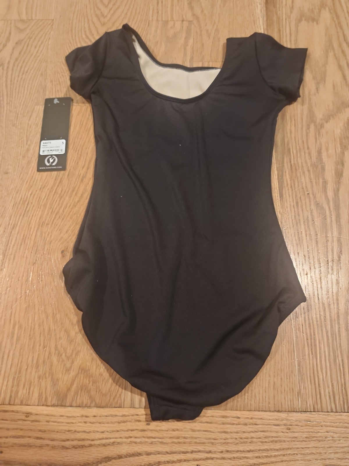 NEW Euroskins dancewear short sleeve leotard 44475 Adult size small