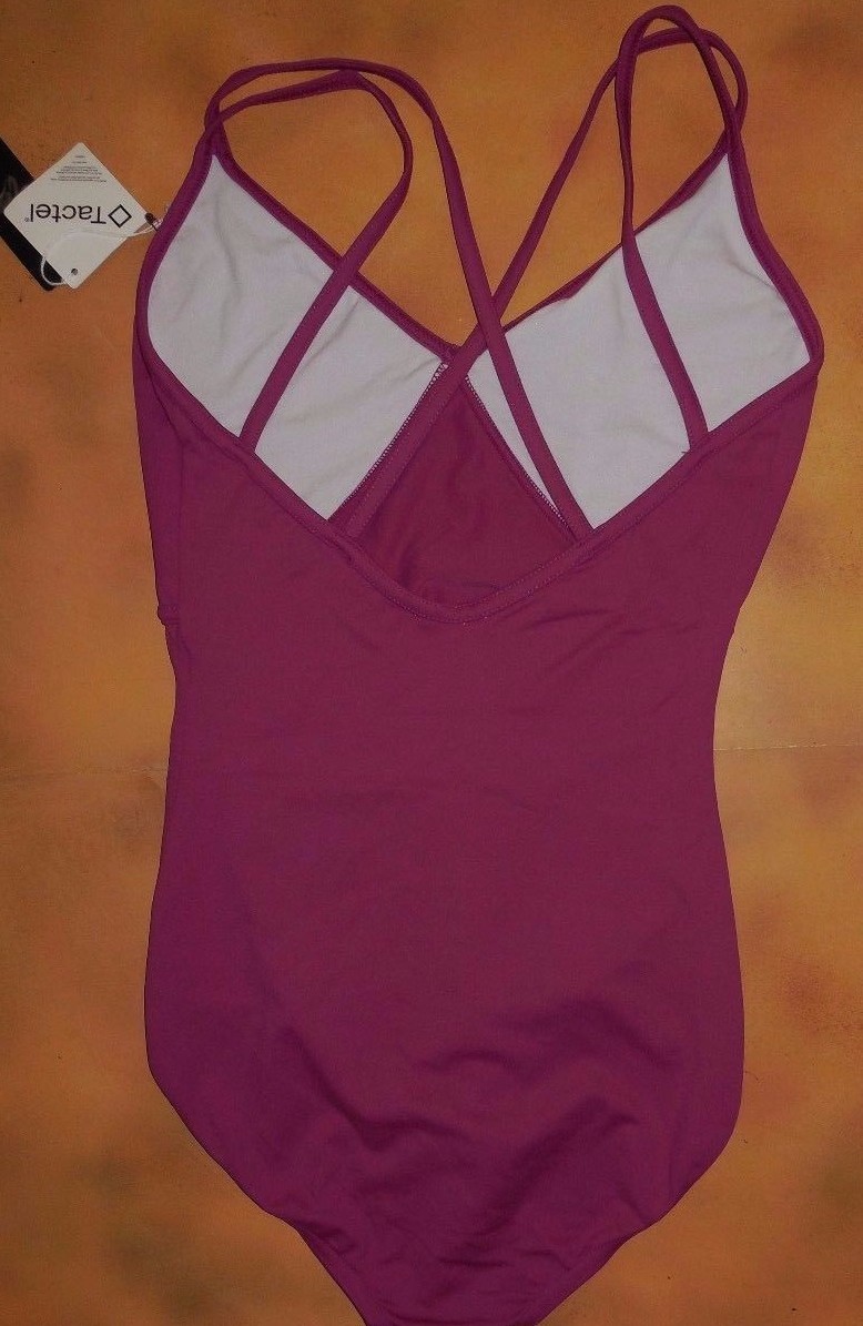 Dance Bloch Boysenberry Cami Leotard Double Strap Back Sm Adult T1002L