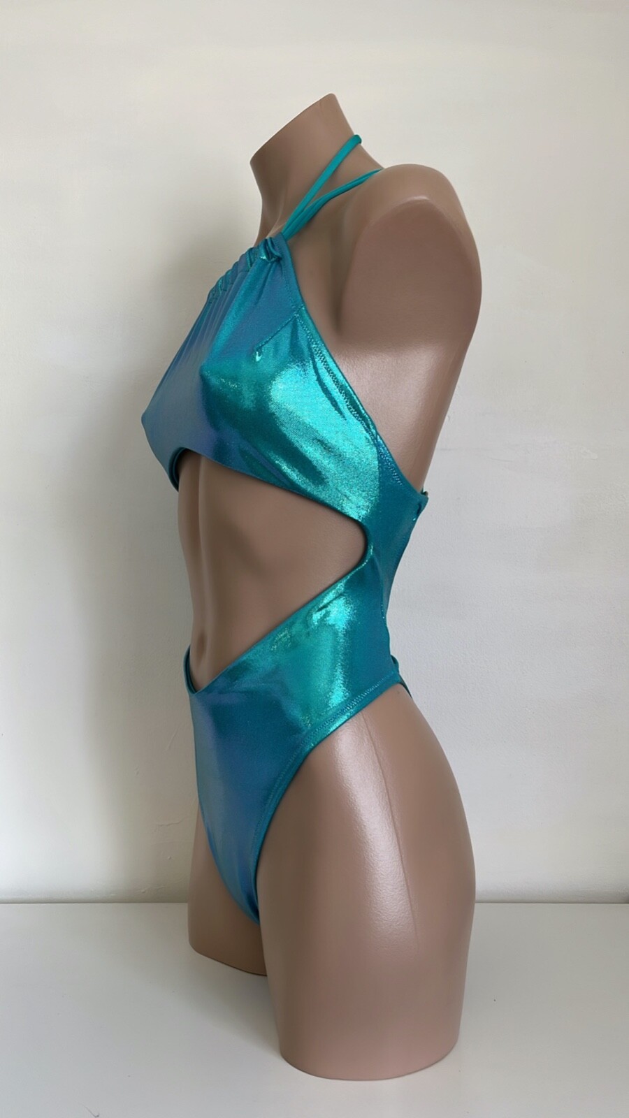 Schminke👙 monokini poledance hologram leotard bodysuit pole wear one-piece suit