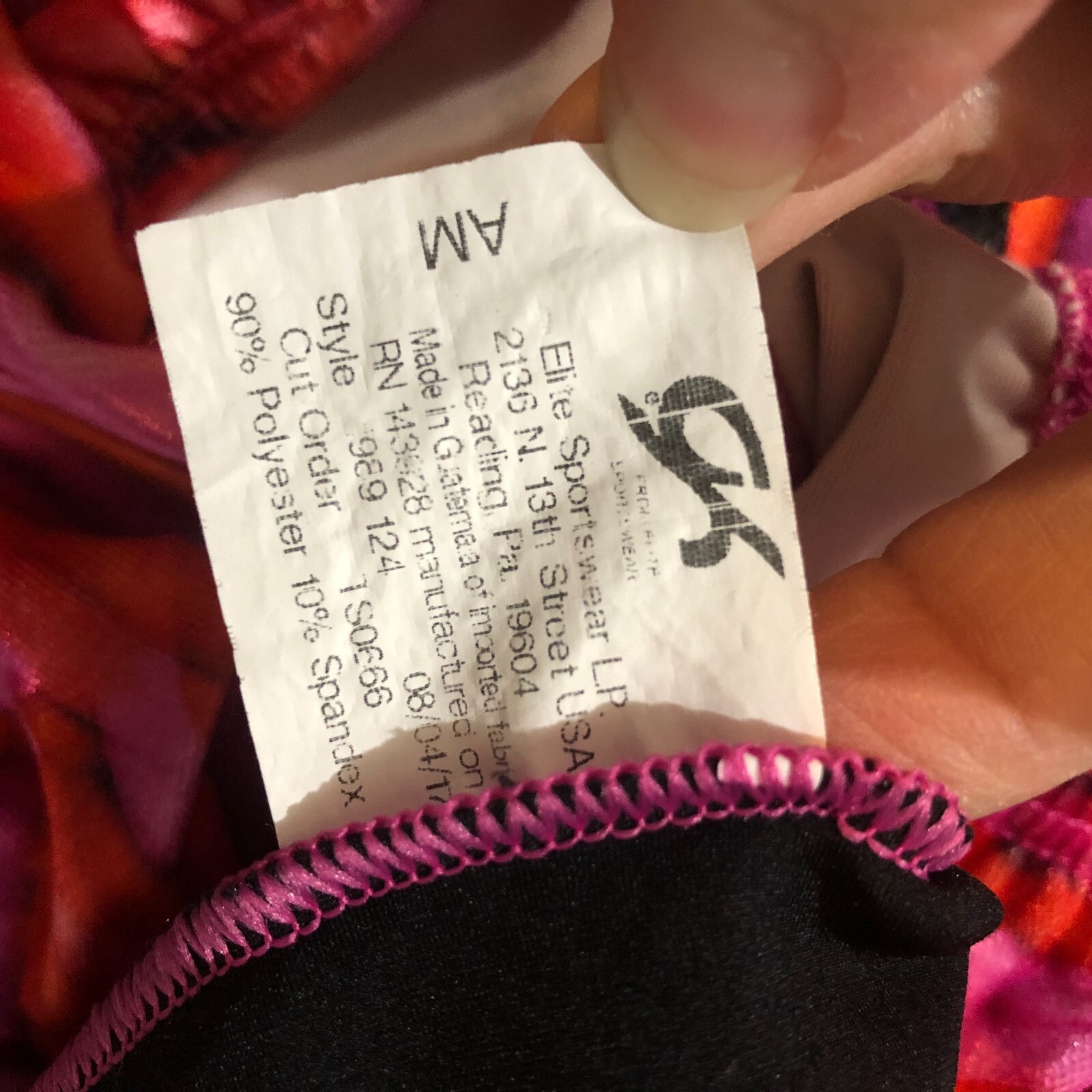 GK DANCE LADIES RAINBOW VELVET JAZZ BALLET LEOTARD Size A/M
