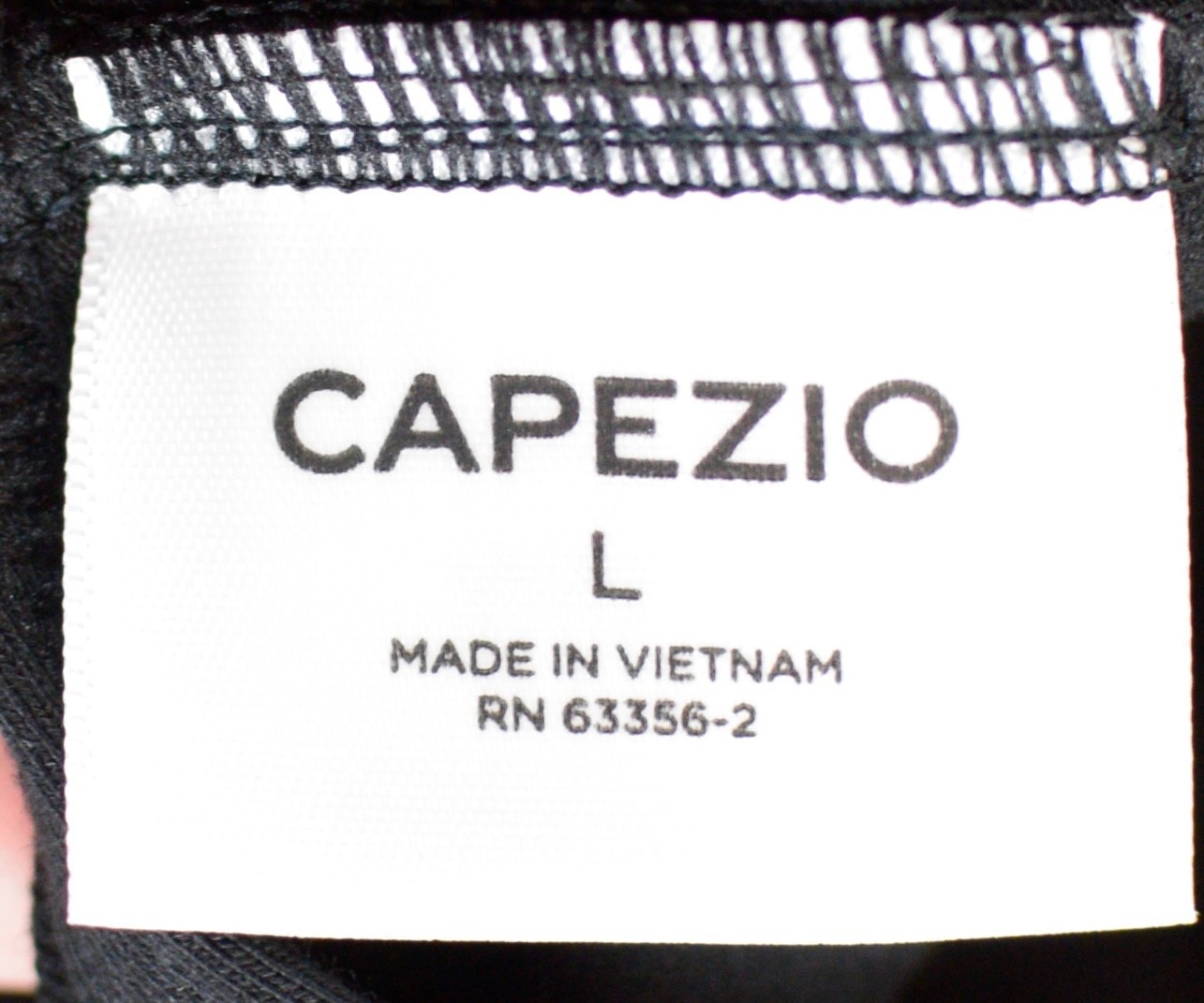 Capezio Womens Camisole Leotard Adjustable Straps Black Size Large