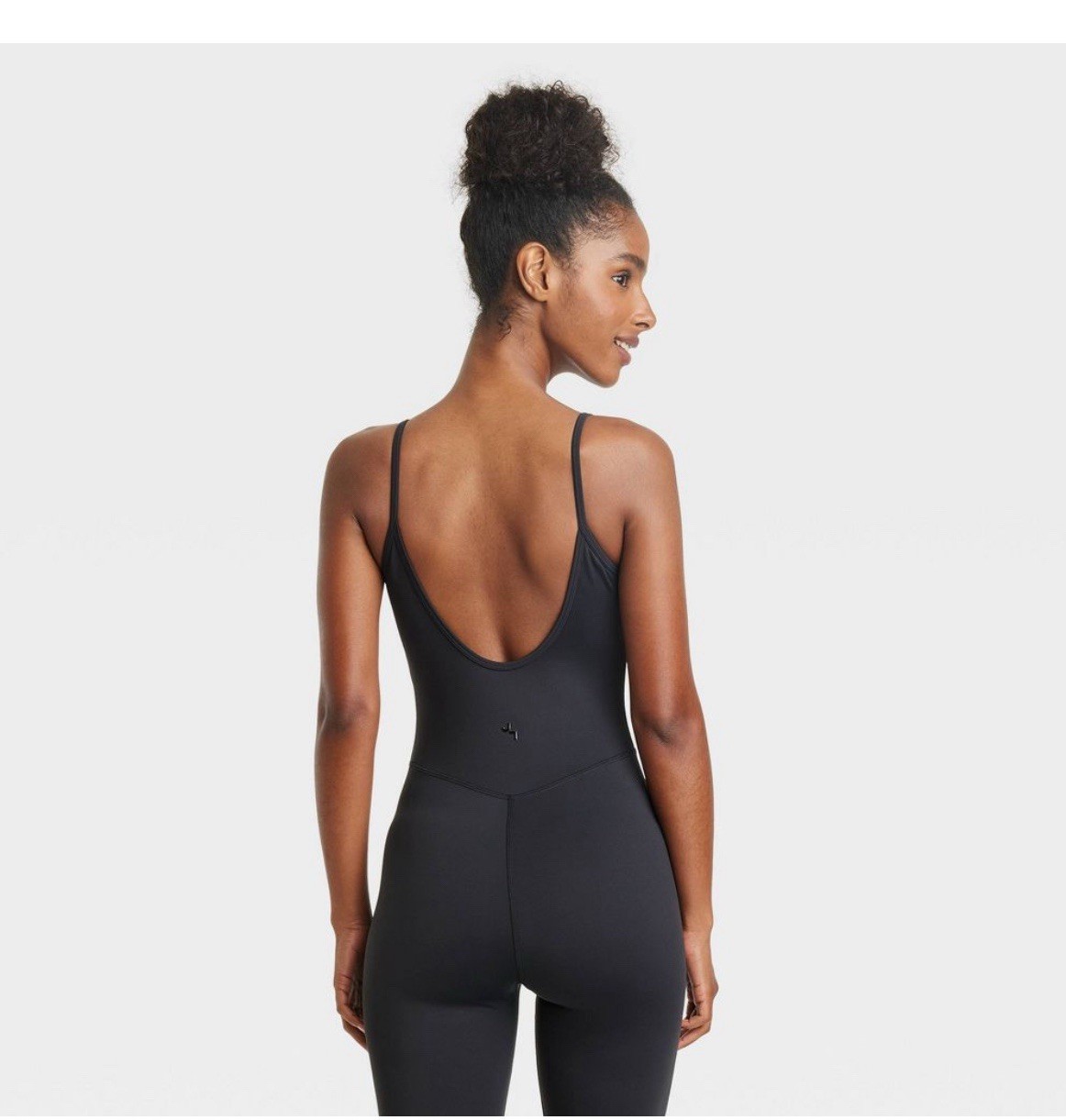 JoyLab Women’s Corset Bodysuit Leotard Stretch Jersey U-Neckline Sz XS