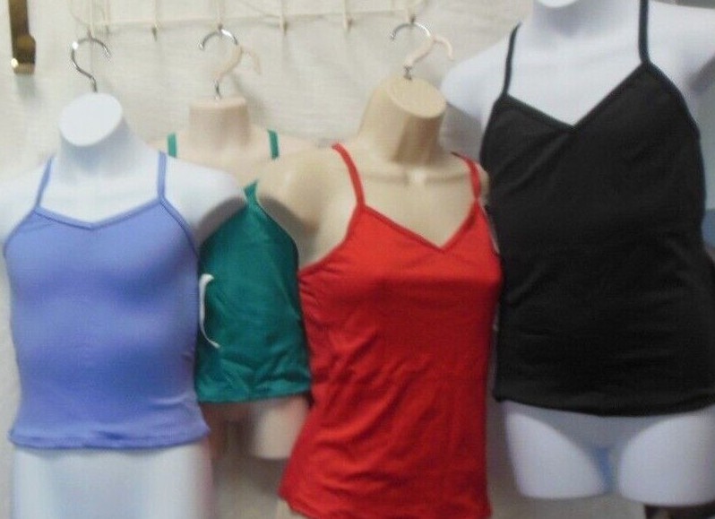 Wolff Fording Camisole Singlet Satin spandex front lined child/ladies 7 COLORS