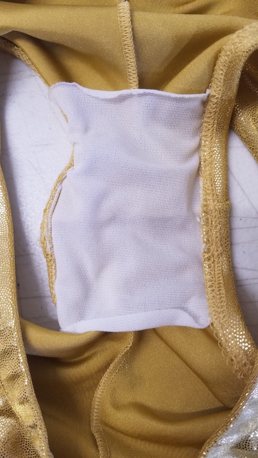 Body Wrappers Dance Gymnastics Hot Shorts Style 8491 Adult Small Gold 5131