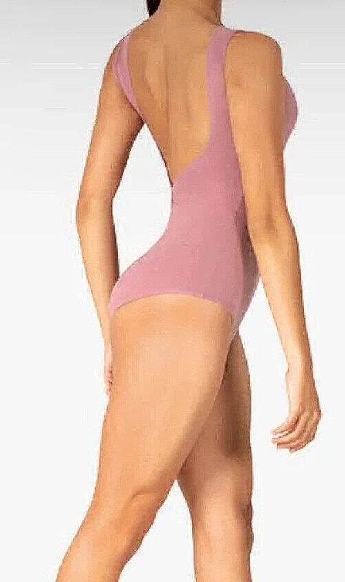 Theatricals Dancewear Leotard Bodysuit Lining Pinch Back TH5556 Black New Women