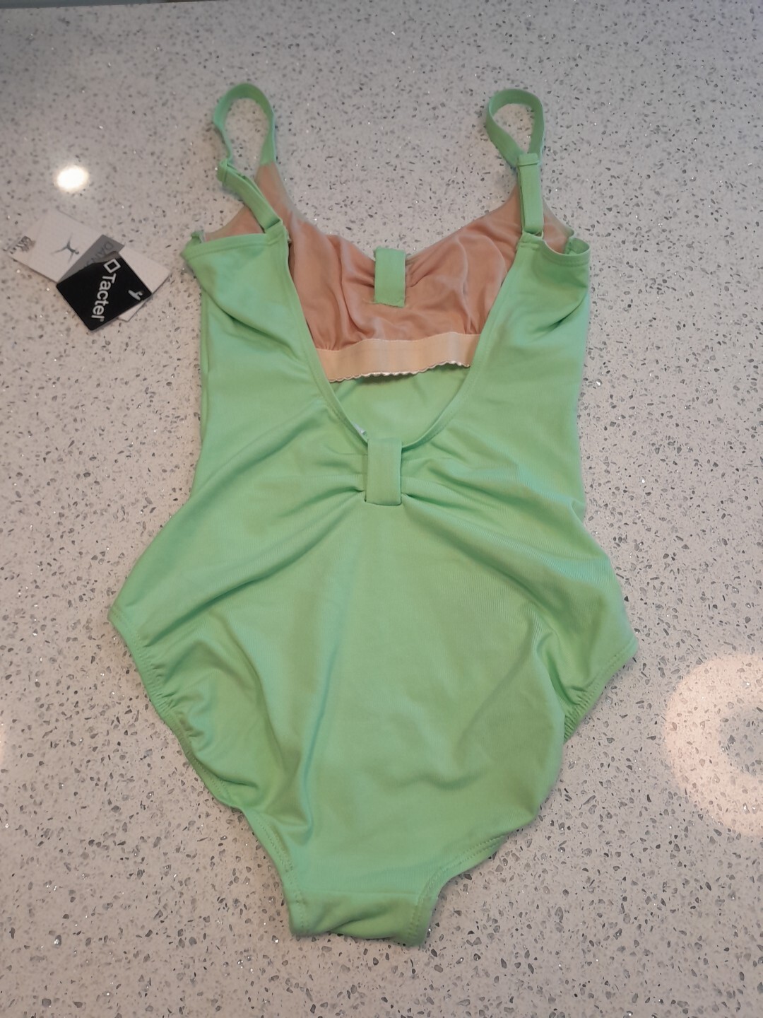 Womens Small (4-6) – Danskin Adjustable Strap Mint Green Leotard