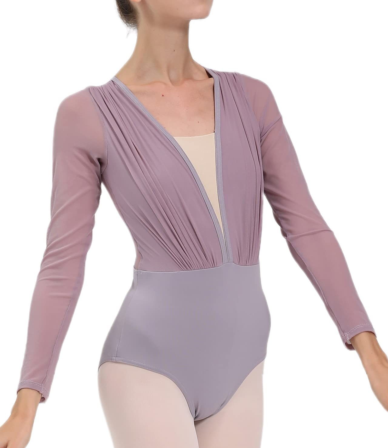 – Eliza – Dance Leotard For Women. Leotards for Women Ballet and Dance (Lilac…