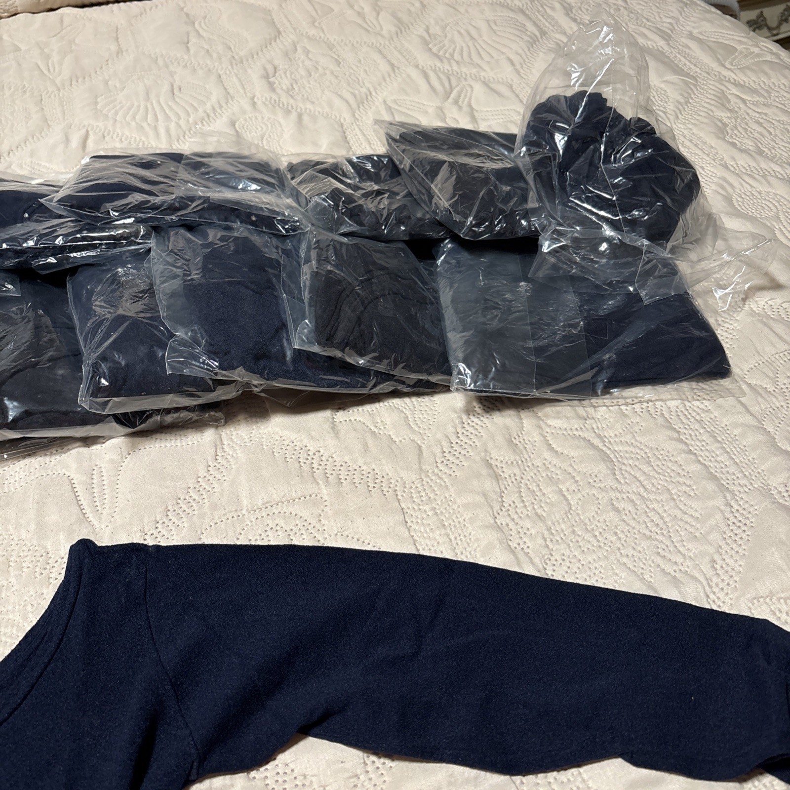 Vintage Navy Blue Leotard Made By Magnolia Mills Small Lot Of 20