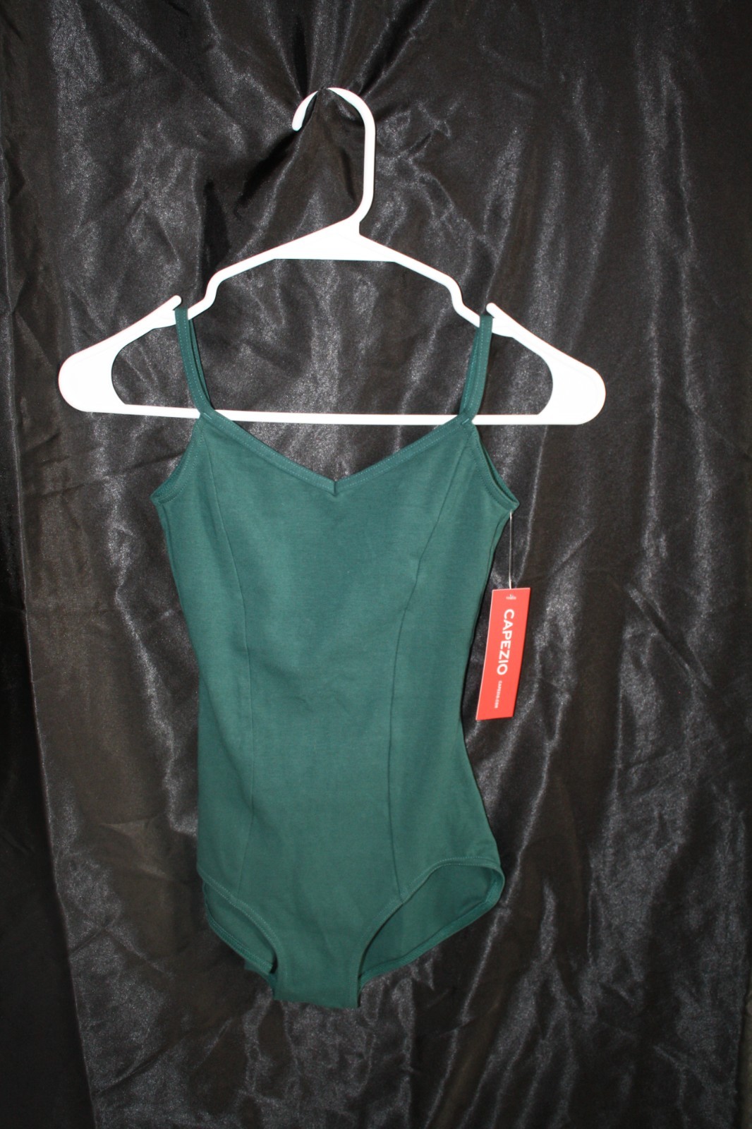 Capezio Princess Camisole Leotard – Hunter Green – Adult X-Small – Style CC101