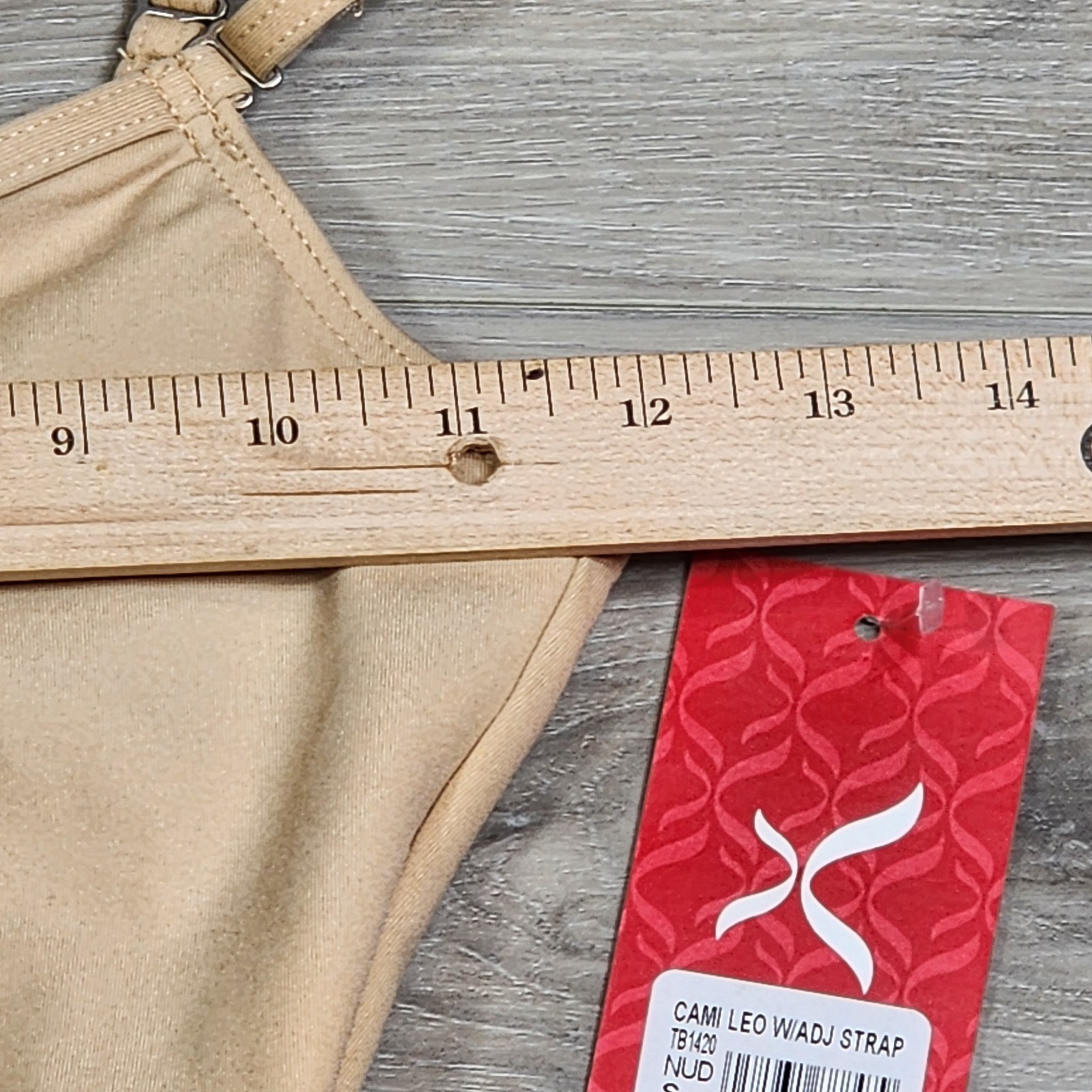 Capezio Tank Leotard Women’s Small Nude Adjustable Strap New