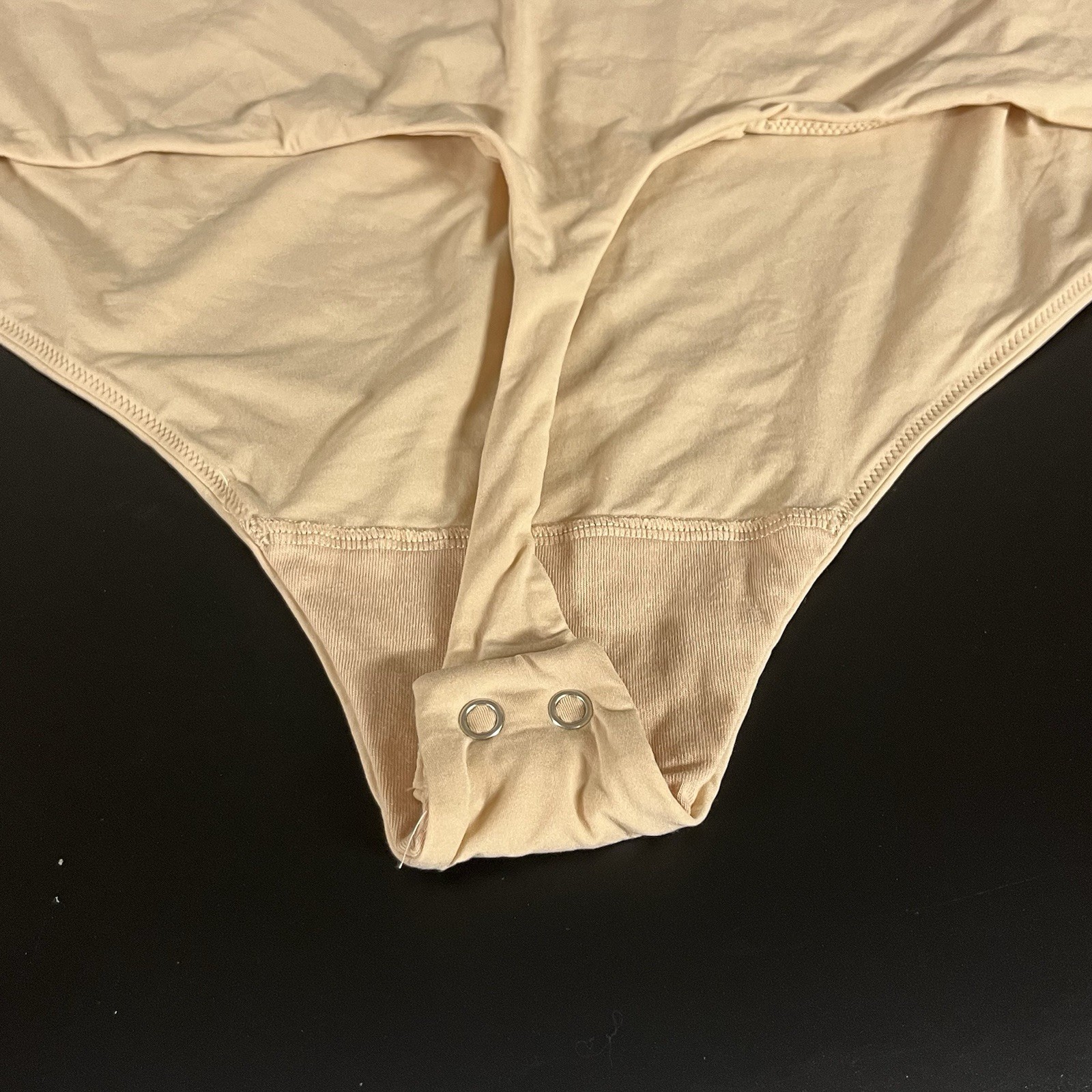 Women’s 4-Way Stretch Tank Bodysuit – Auden XXL NWT Color Beige