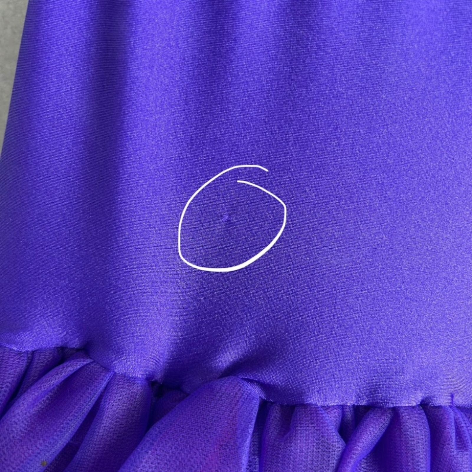 Purple Ballet Leotard Adult Small Tutu Skirt Rhinestone Stage Dance Costume