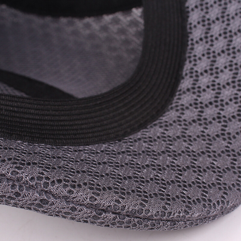 Unisex Casual Beret Hat Flat Cap Newsboy Hat Adjustable Breathable Mesh Caps ✿