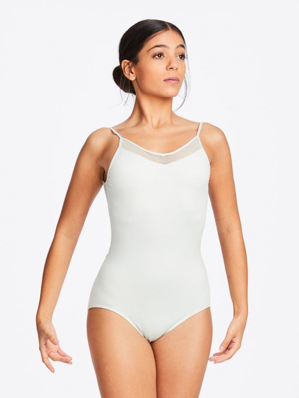 CAPEZIO lace back camisole leotard 11279W Saltwater Green Ladies sizes 2 colors