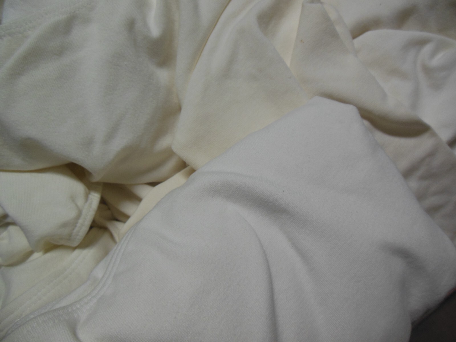 Eurotard Cotton Spandex Long Sleeve Leotard White Adult sizes 10265 lined