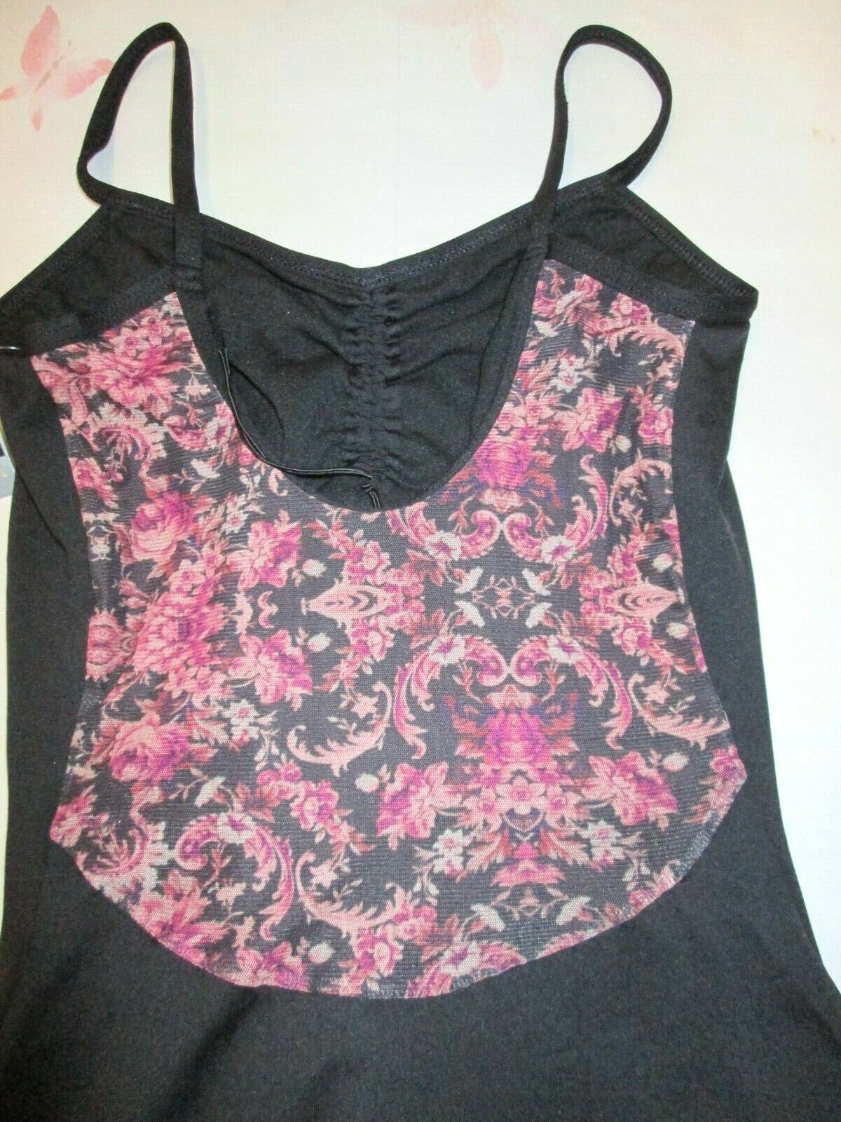 Leotard New Body Wrappers Womens SA MA LA Black Dance Ballet Lyrical Costume