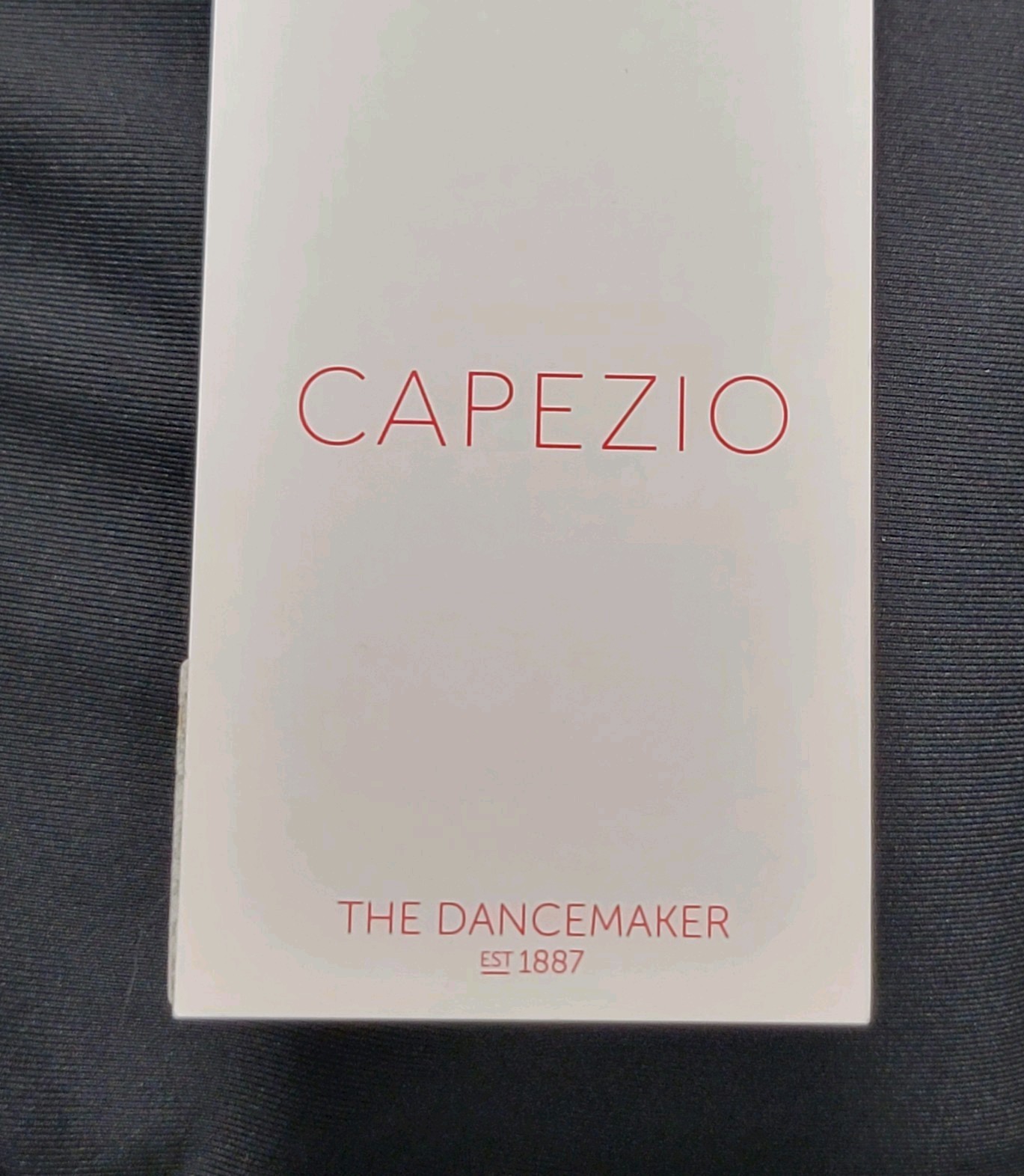 Capezio Encore Leotard Black V-neck Front & Back Scoop Cream Lace Detail SZ LA