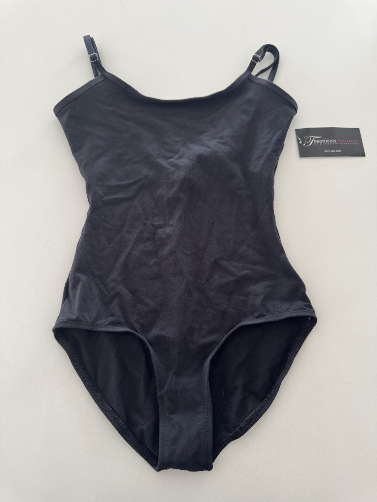 Women’s Camisole Leotard sleeveless dance ballet black size M