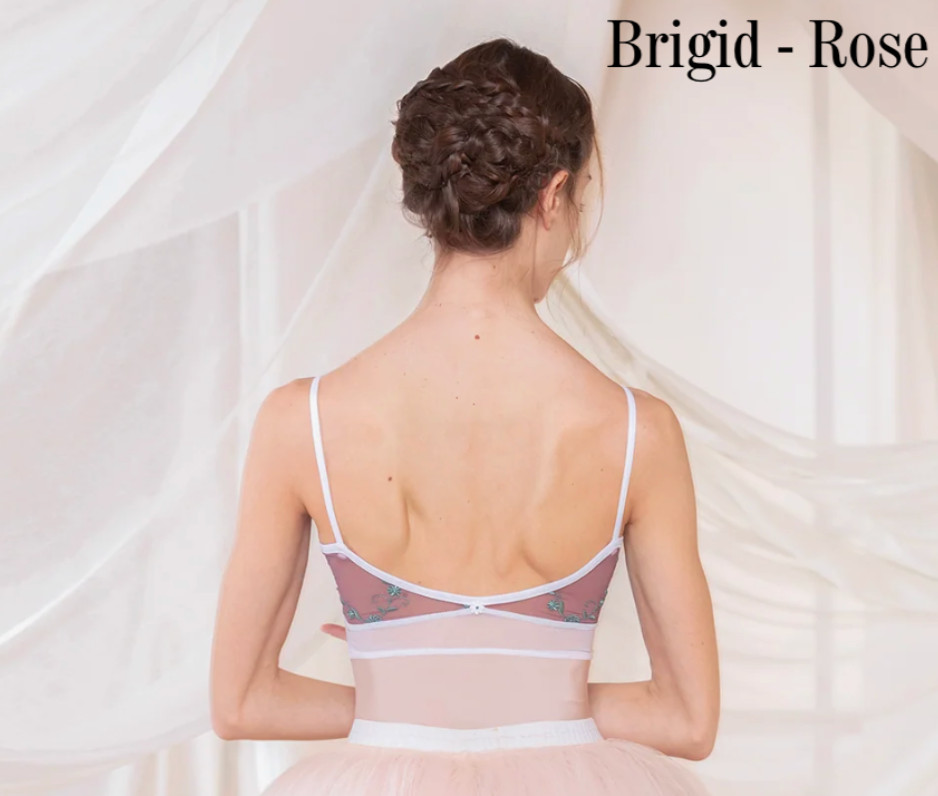DellaLo Milano Leotard – Brigid Rose – Small – NWT