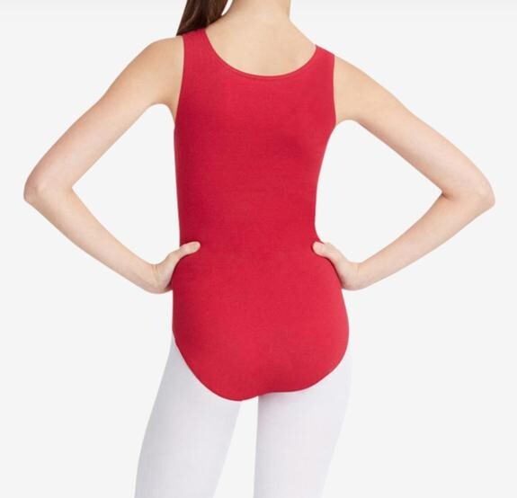 NBW Capezio Small Adult Garnet Tank Leotard Style#CC201