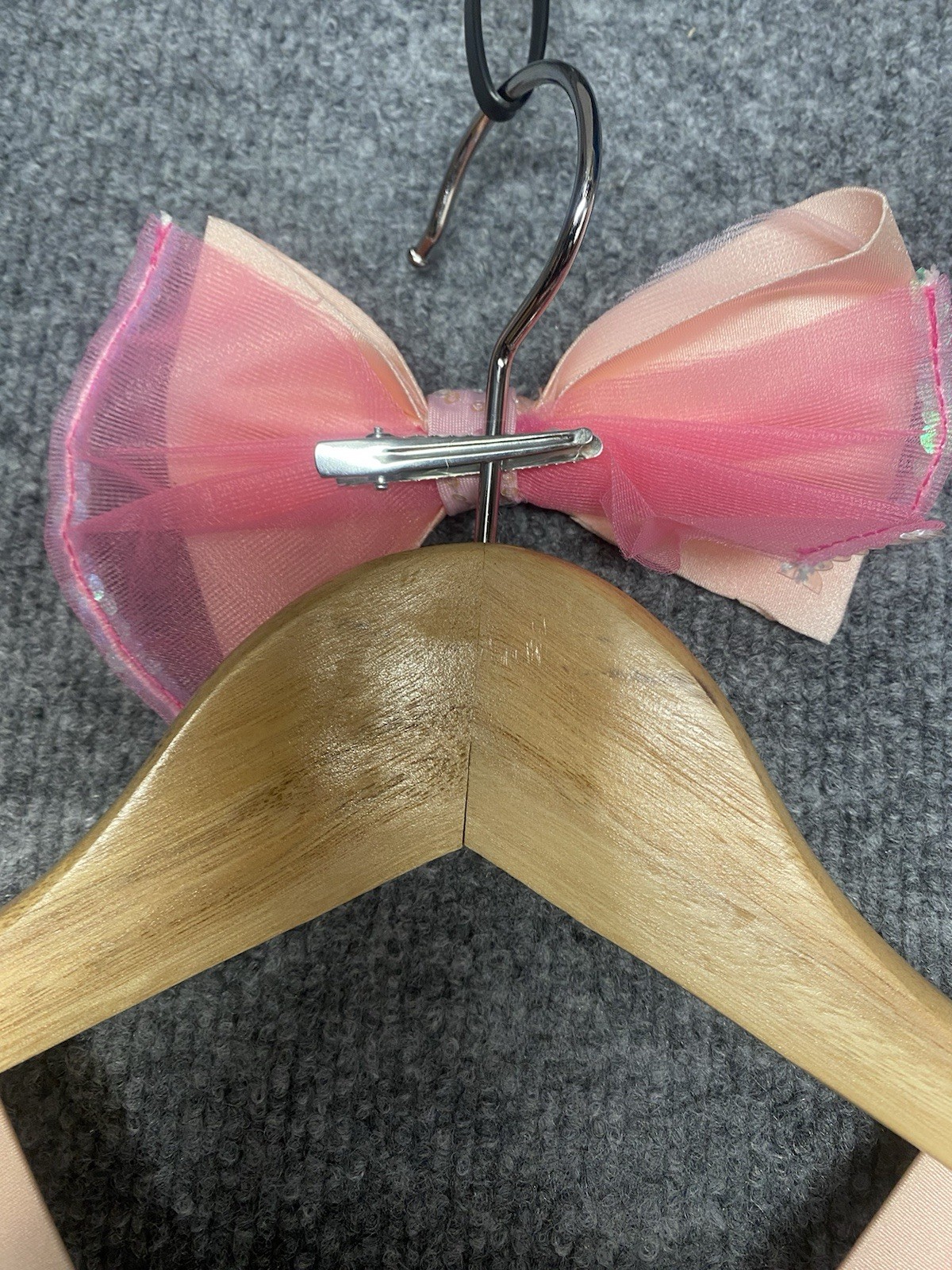 WEISSMAN Elite Dance Costume Being 2 piece Pink Tutu Head Bow Infant Child