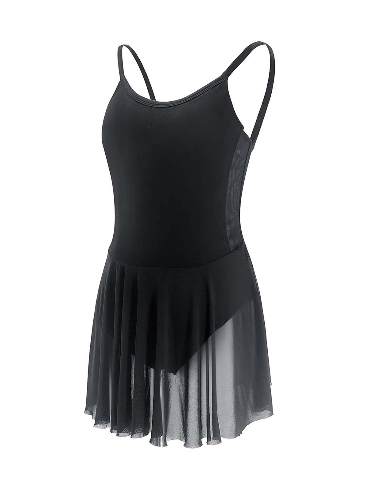 Adult Black Leotards for Women Dance, Ballet, Gymnastics, Performance