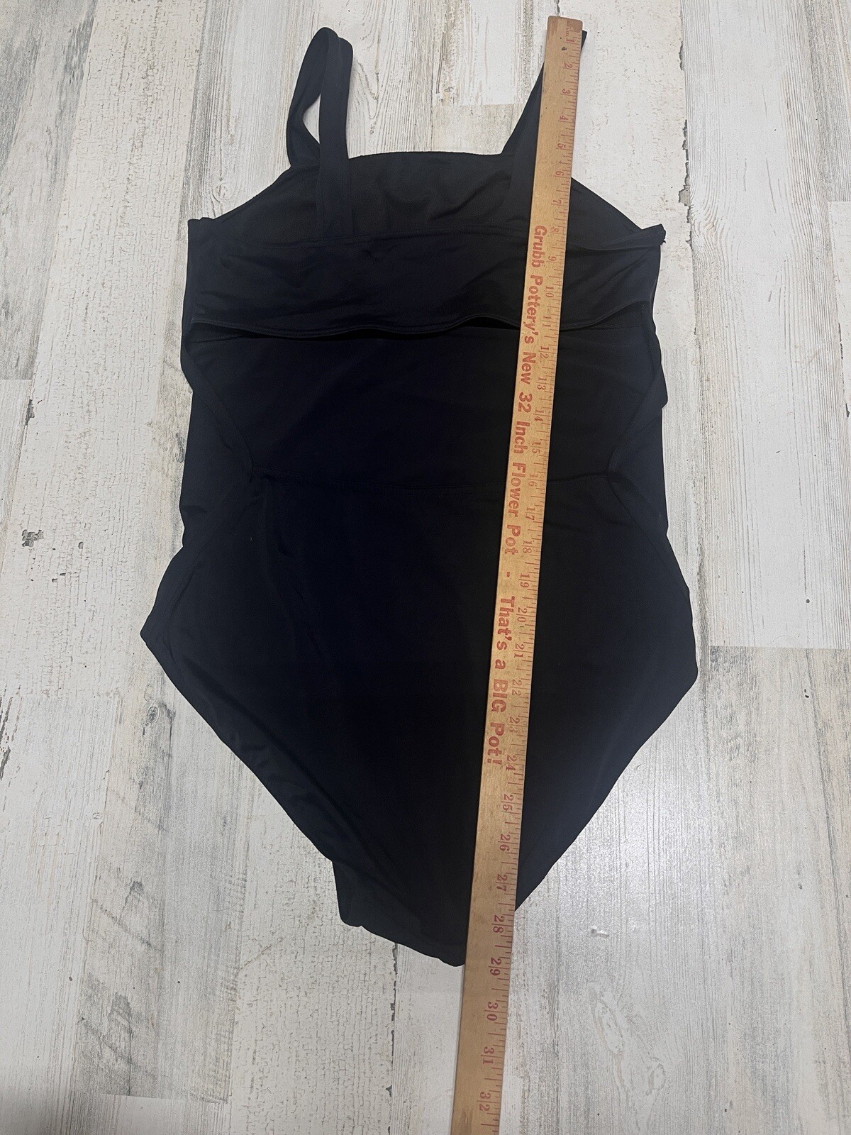 Black BALERA leotard dance costume size L Adult