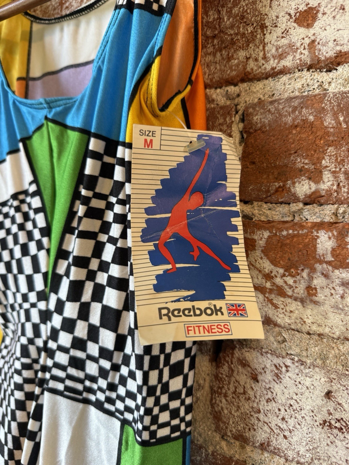 Women’s Vintage Full Body Reebok Leotard Workout Suit Tags On Medium.