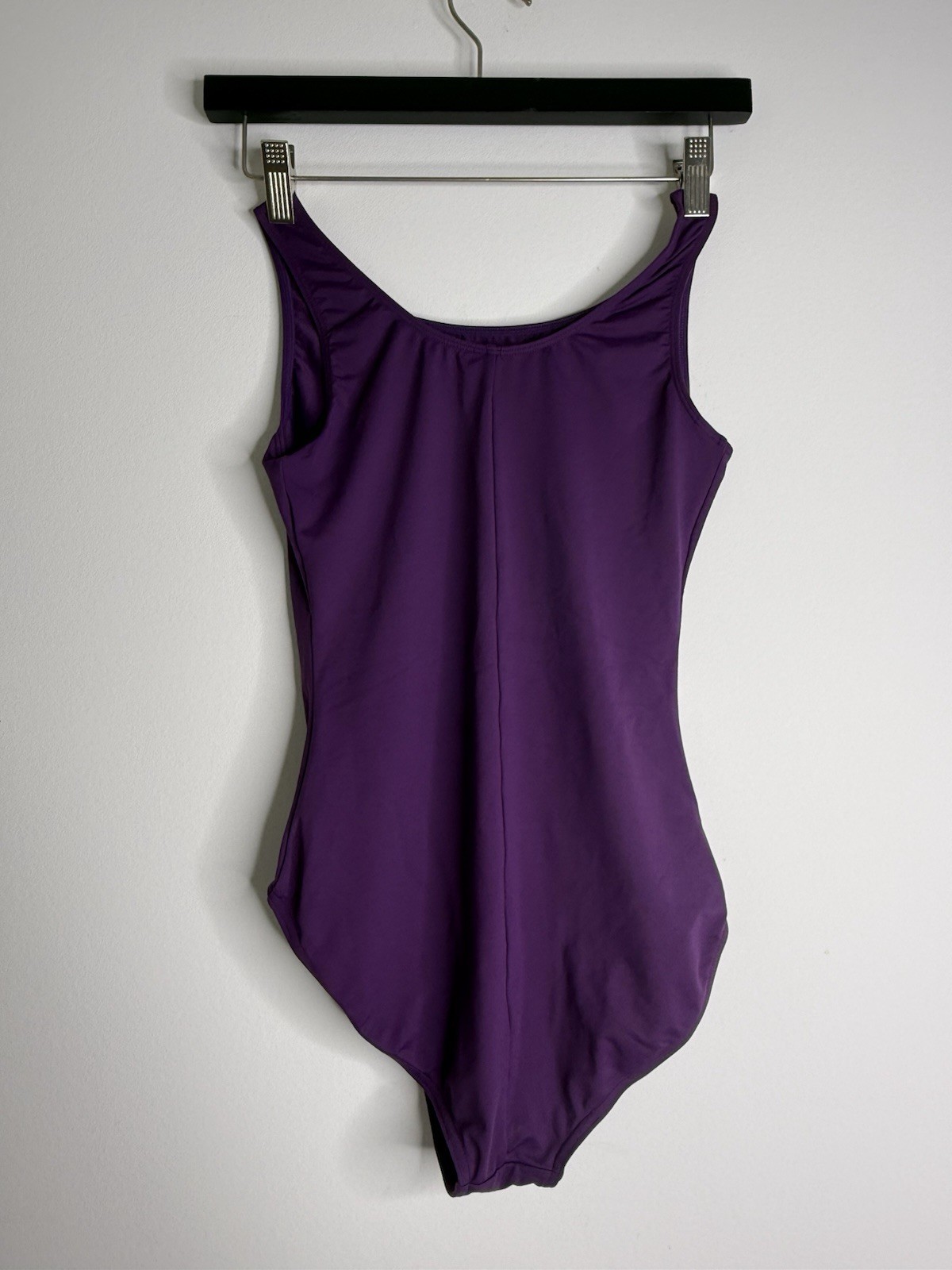 Bloch Purple Ballet Dance Leotard Womens Medium Sleeveless Stretch
