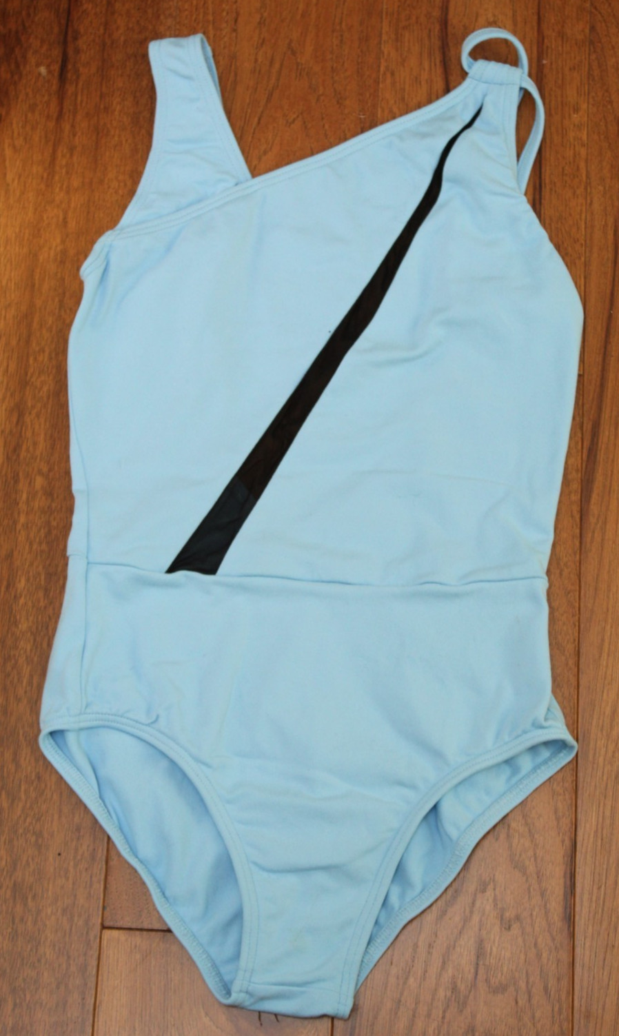 Honeycut Dancewear BLUE LEOTARD Women’s Small Ballet Dance Cutout Leo Sleeveless