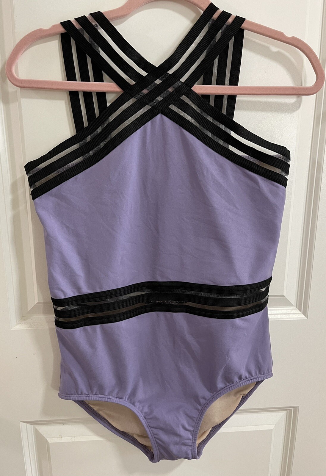 NEW Sadie Jane Tainted Love Dance Leotard Lavender Purple Ladies/Adult L