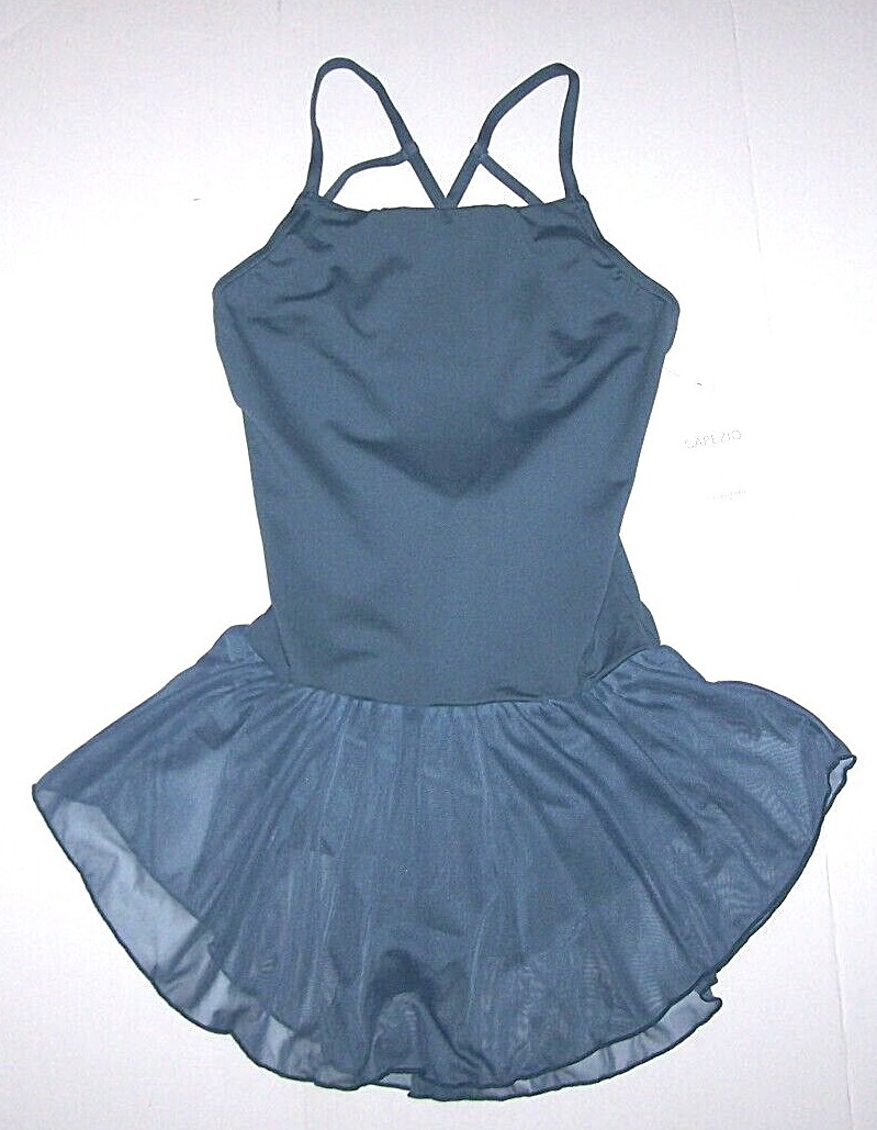 Capezio Camisole Strappy Halter Dress Leotard Bodysuit Costume 10762W New Women