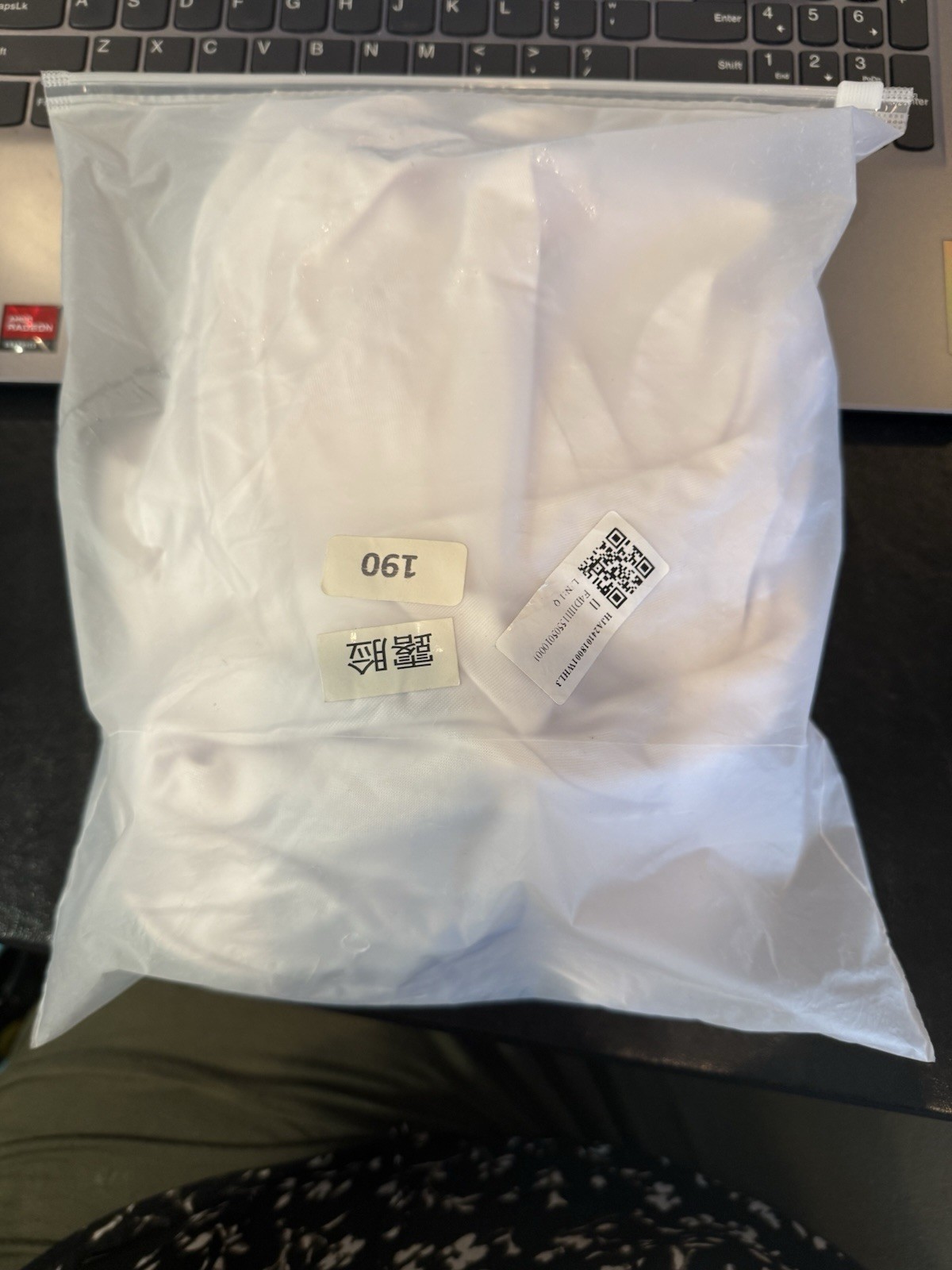 White Spandex Full Body Unitard with Hand, Feet & Head Covering Size L – A2000