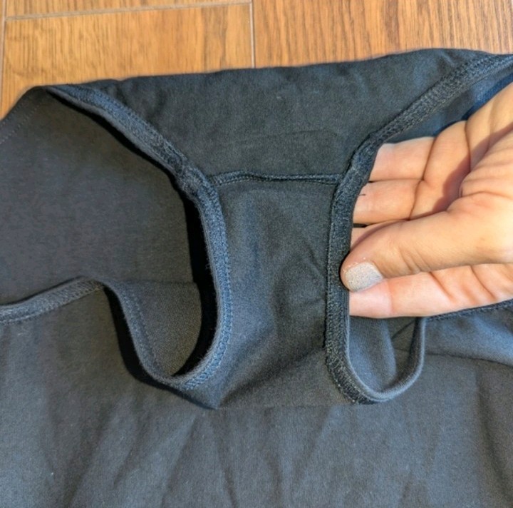 Capezio High-Neck Tank Leotard CC201 Small Black NWT *Minor Flaw