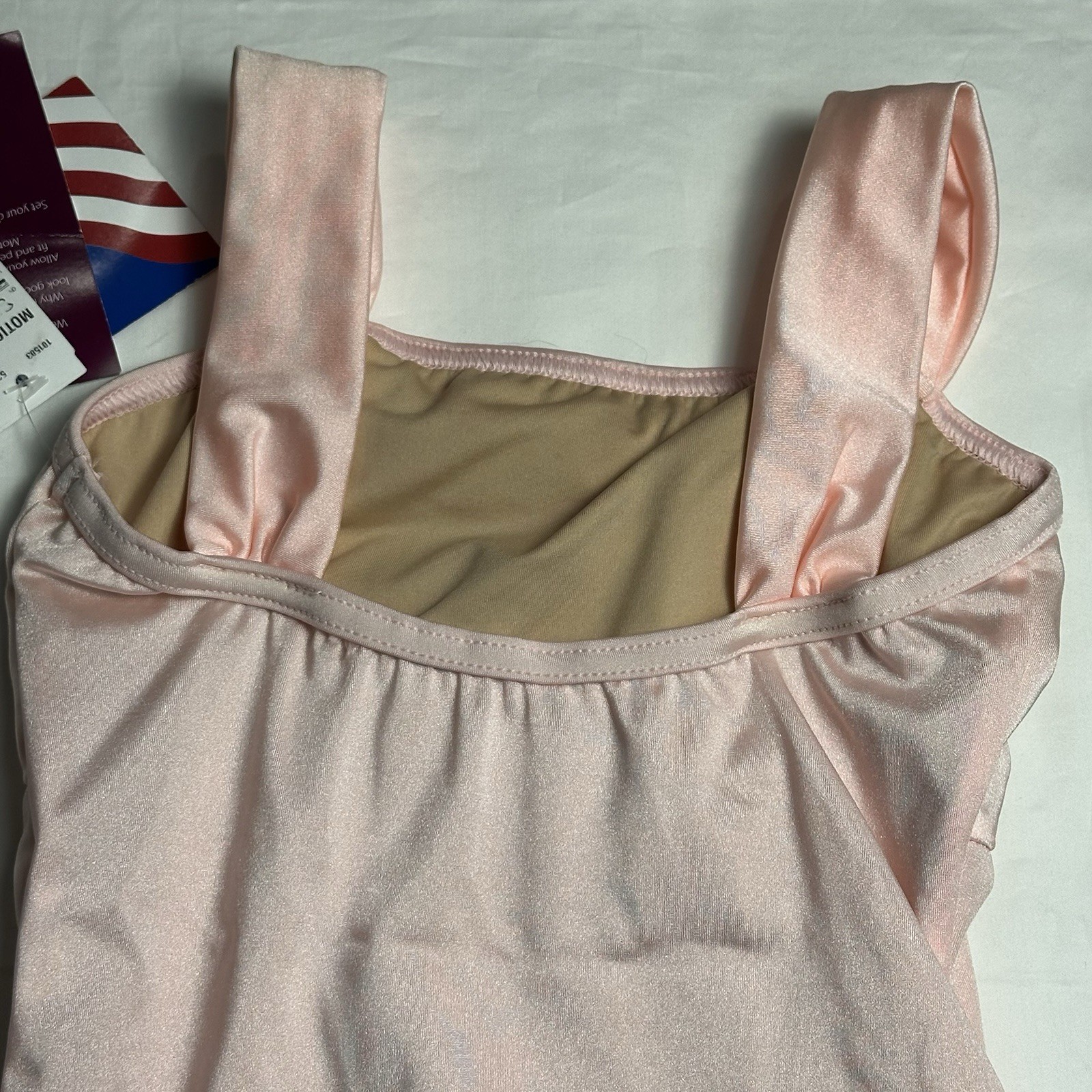 Motionwear NWT Light Pink Tank Ballet Dance Leotard PA Style 2462