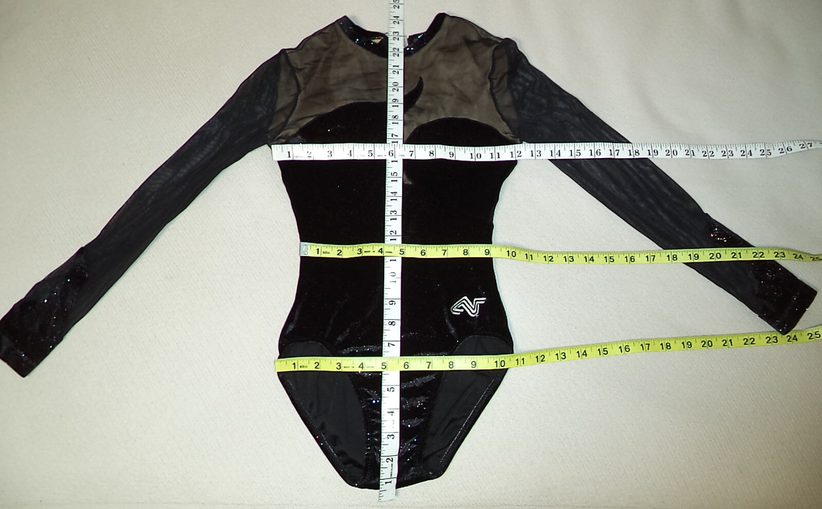 Alpha Factor Women’s Long Sleeve Leotard Gymnastics Size ASM