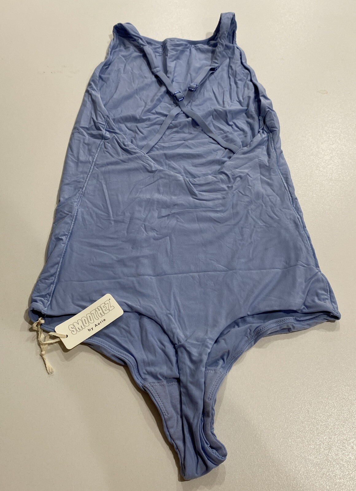Aerie Women’s Light Blue Cross Back Leotard Small