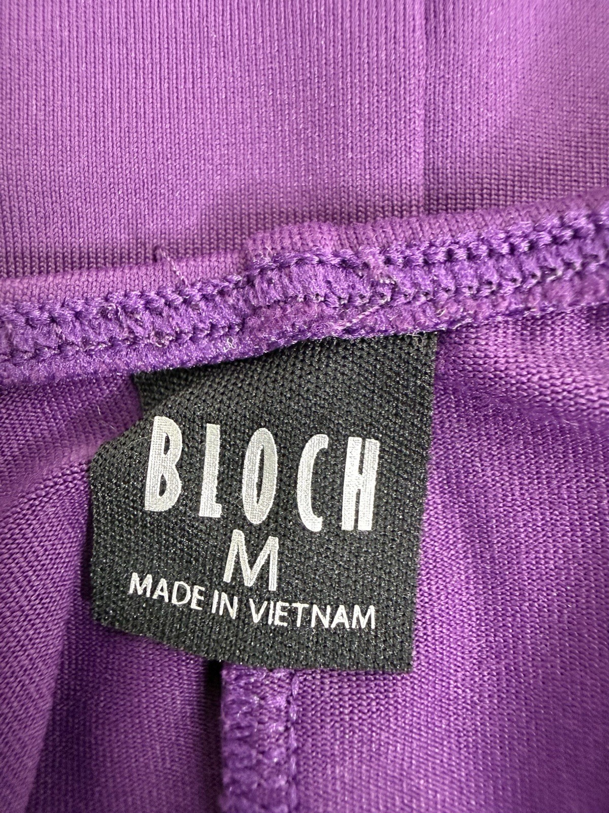 Bloch Purple Ballet Dance Leotard Womens Medium Sleeveless Stretch
