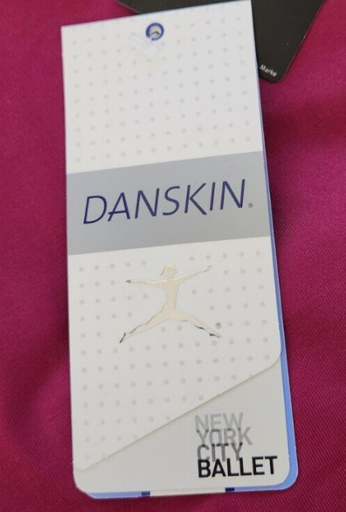 Danskin NYCB Women’s Petite Size Small (2-4) Deep Berry High Neck Tank Leotard