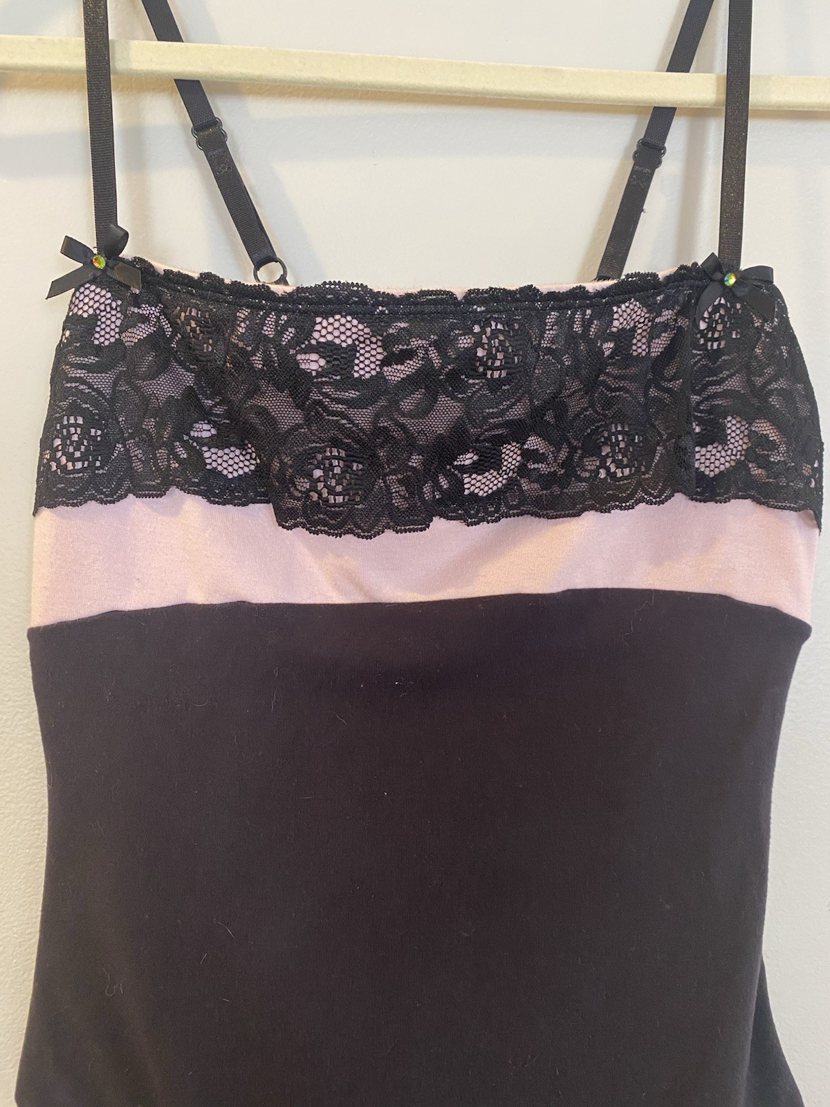 Black & Pink Lace Natalie Dancewear Leopard, Ballet/ Gymnastics/ Dance, Size LG