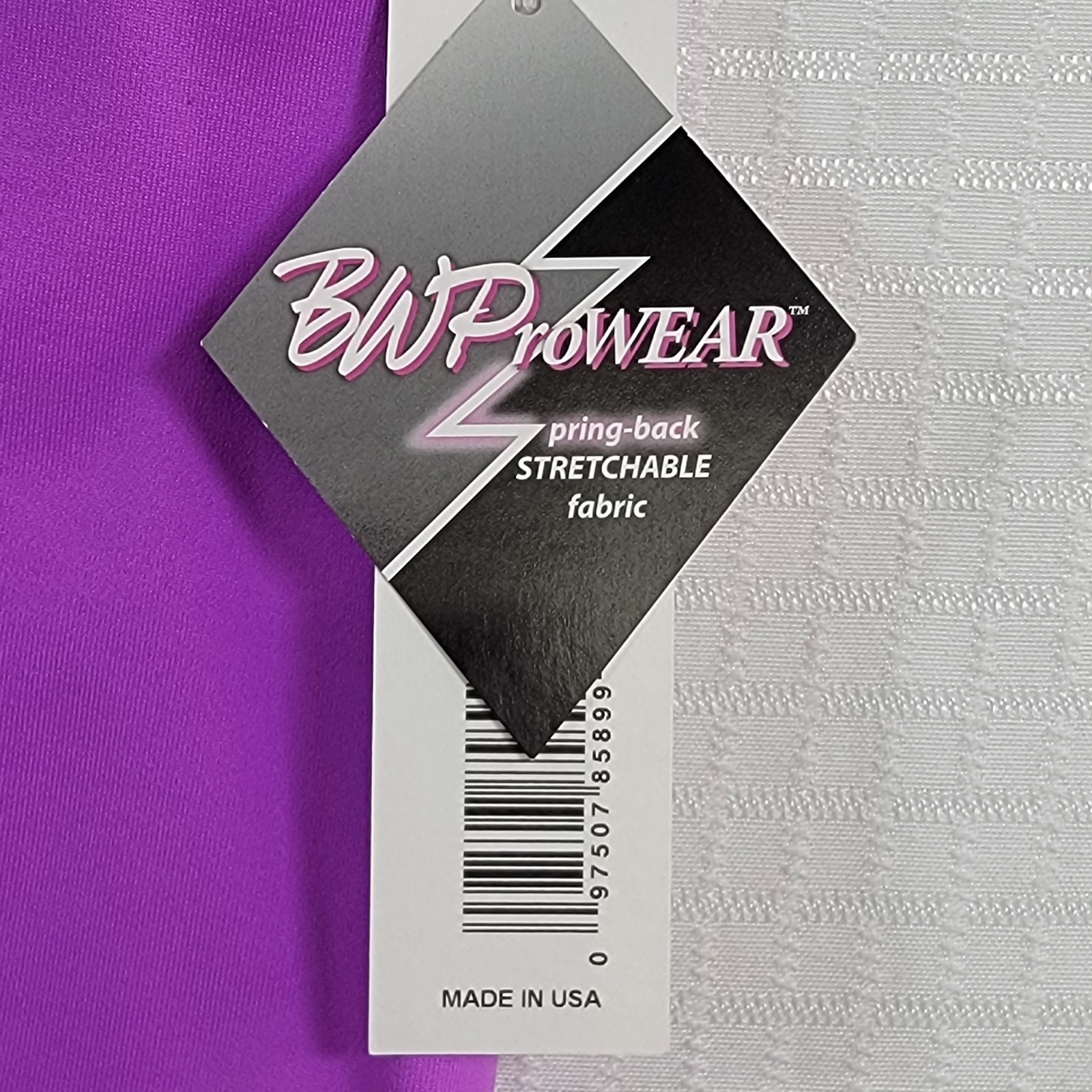 Body Wrappers Violet Hot Shorts Wide Waistband Low-Rise Fit SZ LA