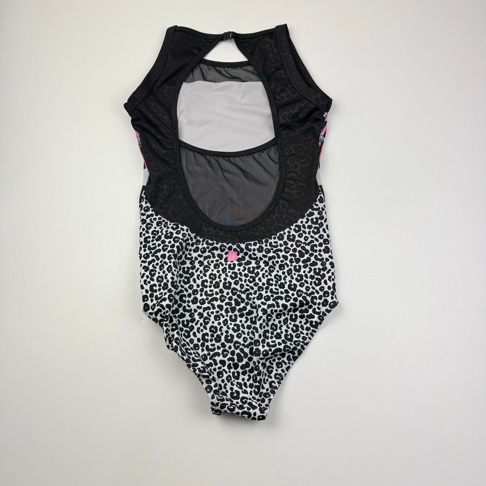 Sylvia P Zebra Power Gymnastics Leotard, XS
