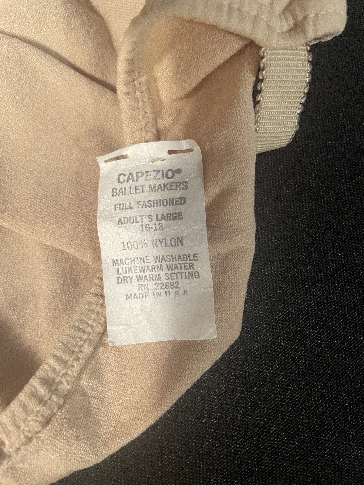 Capezio Princess Camisole Nude adult sizes L