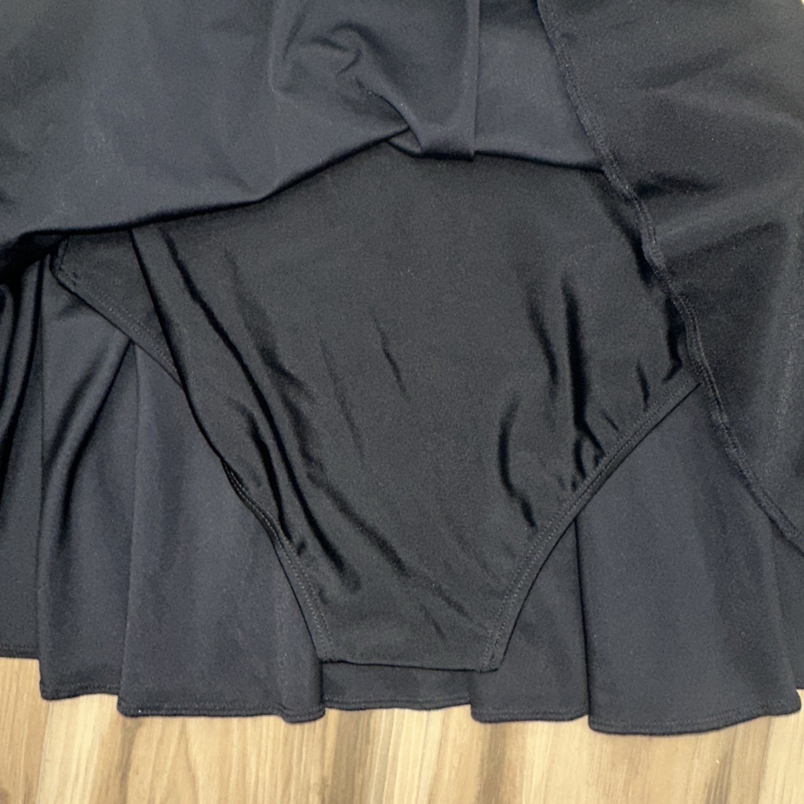 Speerise Black Short Sleeve Leotard Small